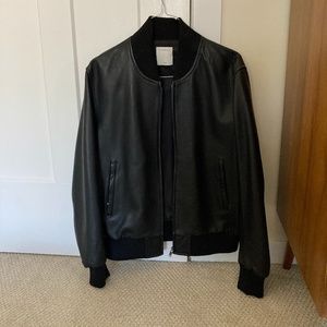 Leather jacket